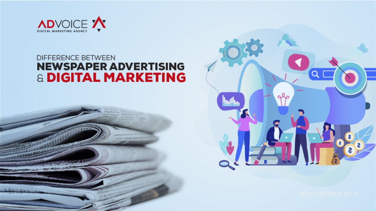 Digital Marketing vs. Newspaper Ads